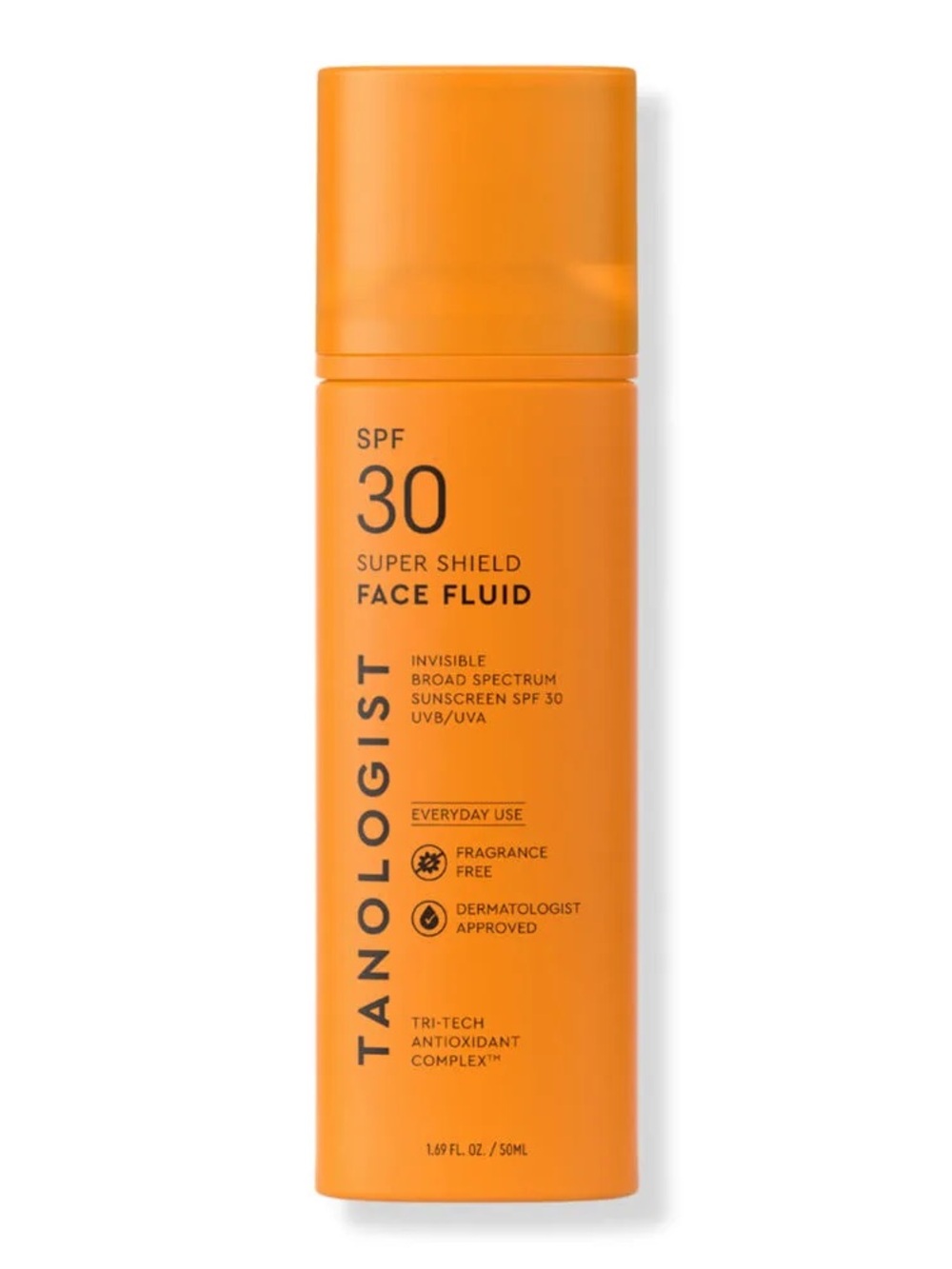 NIB Tanologist SPF 30 Super Shield Face Fluid Sunscreen - 50 mL